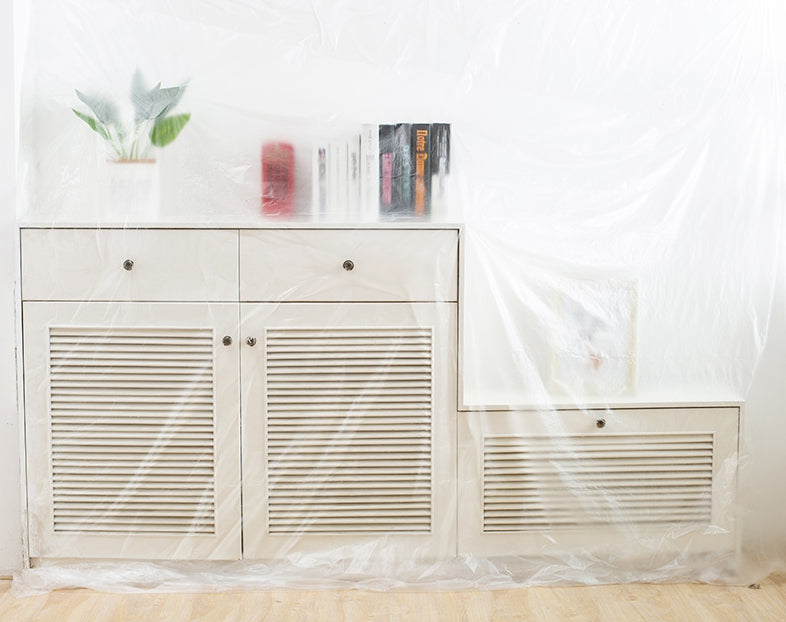 Brehn | Mehrzweck Klarer Plastik Anti-Staub Abdeckung, Langlebig & Wasserdicht, für Sofa, Schrank, Couch, Tisch & Mehr