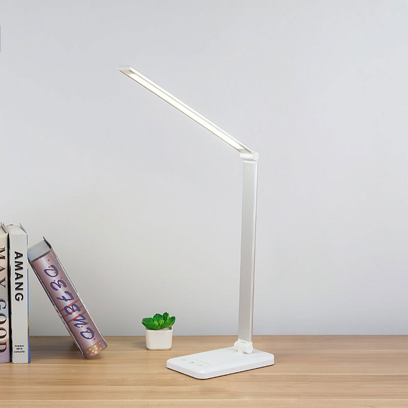 Brehn | Nordic Creative Faltbare Touch Dimmable LED Schreibtischlampe