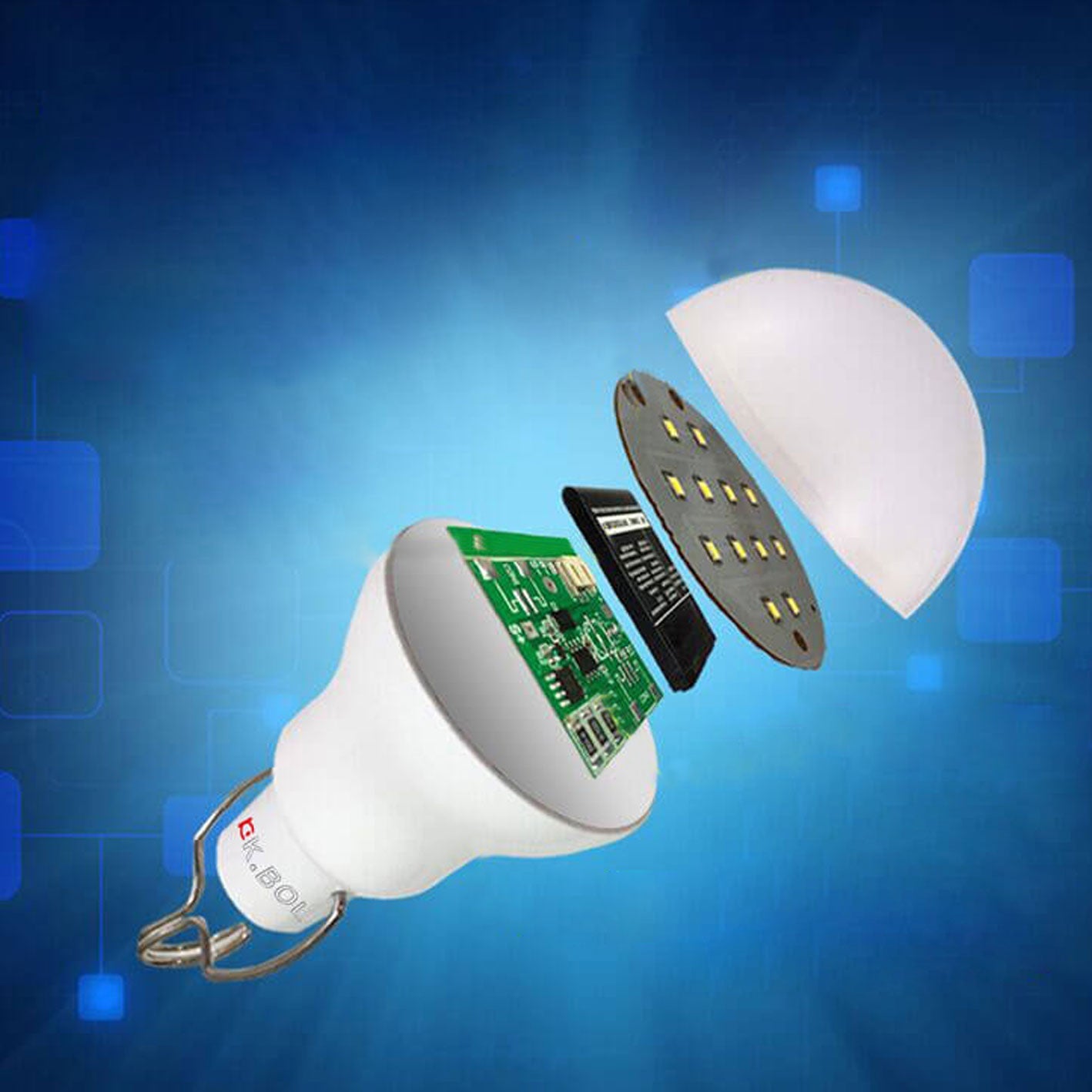 Handy Zelt Notfall Solar USB Lade LED Outdoor Licht | Brehn