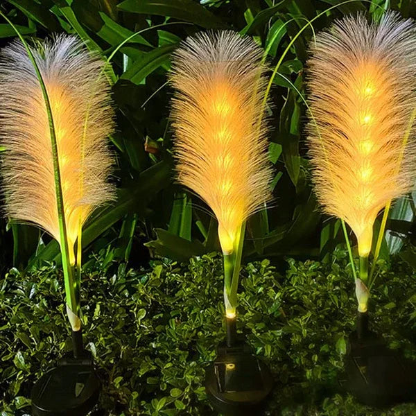 Dekorative Rattan Gartenbeleuchtung - SunReed | Brehn
