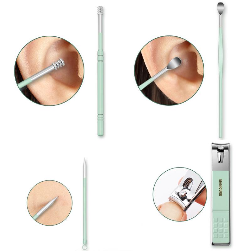 Nagelknipser tragbares Set (12/16 Stück) | Brehn