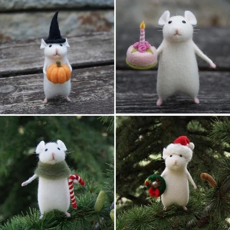 Brehn | Süßes Filzmaus Ornament