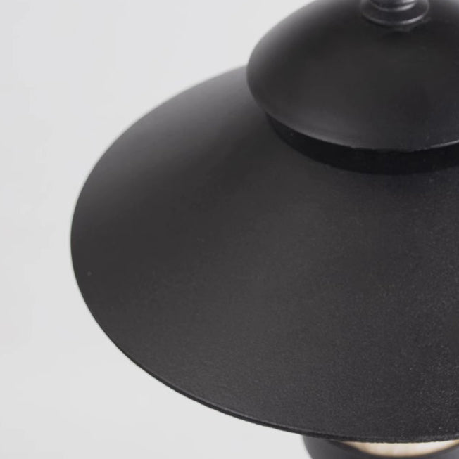 Modern minimalist Regenschirm wasserdicht Aluminium Marmor LED Außenleuchte für Garten | Brehn