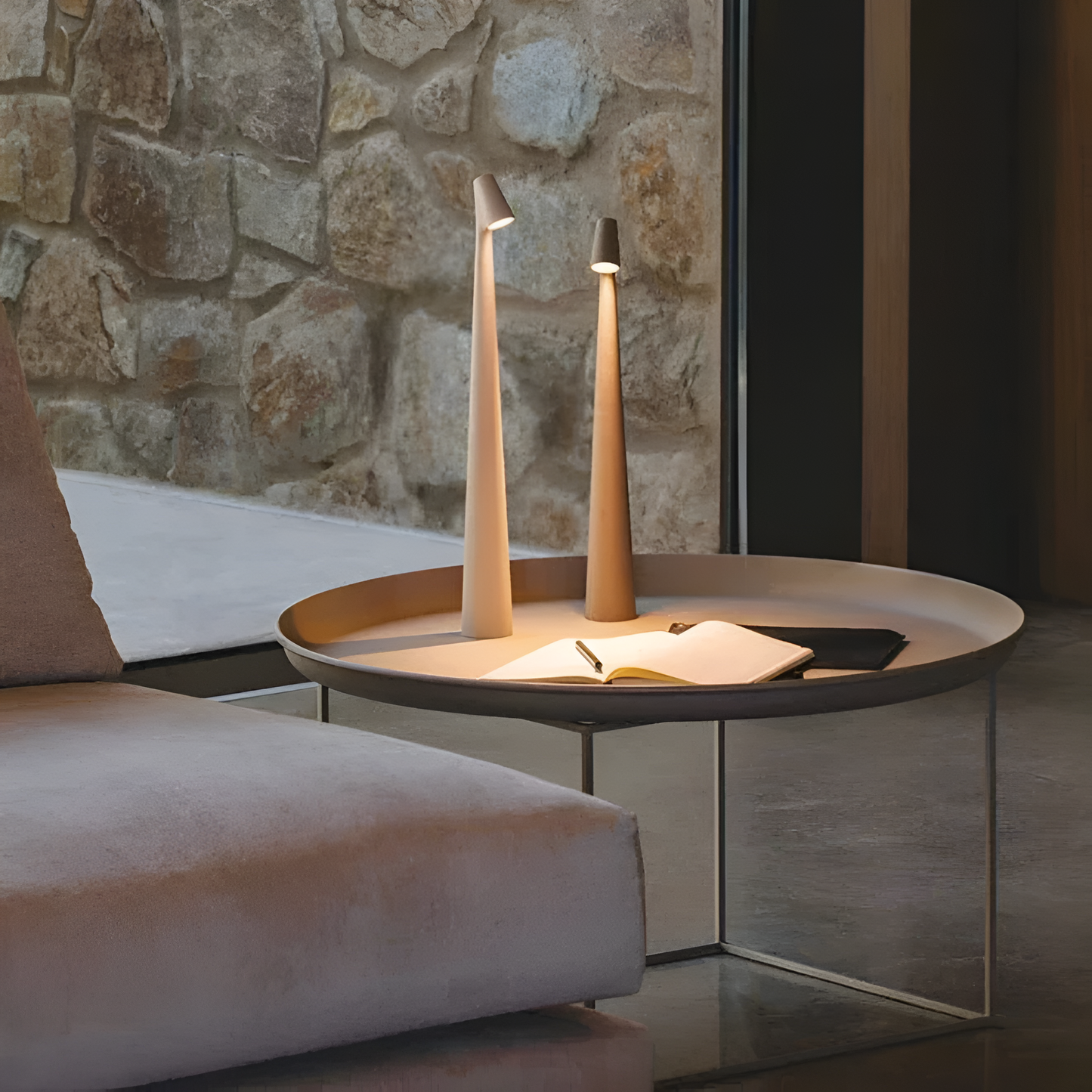 Nordic Slim Kabellose Tischlampe | Brehn