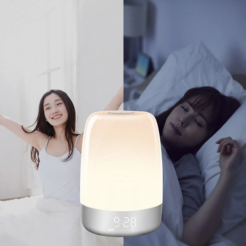 Intelligentes LED-Nachtlicht mit Weckfunktion
