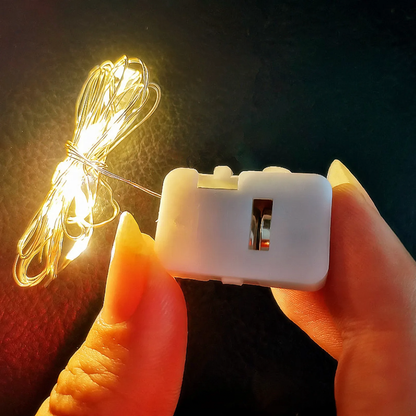 LED-Kupferdraht-Lichterkette für Dekorationen
