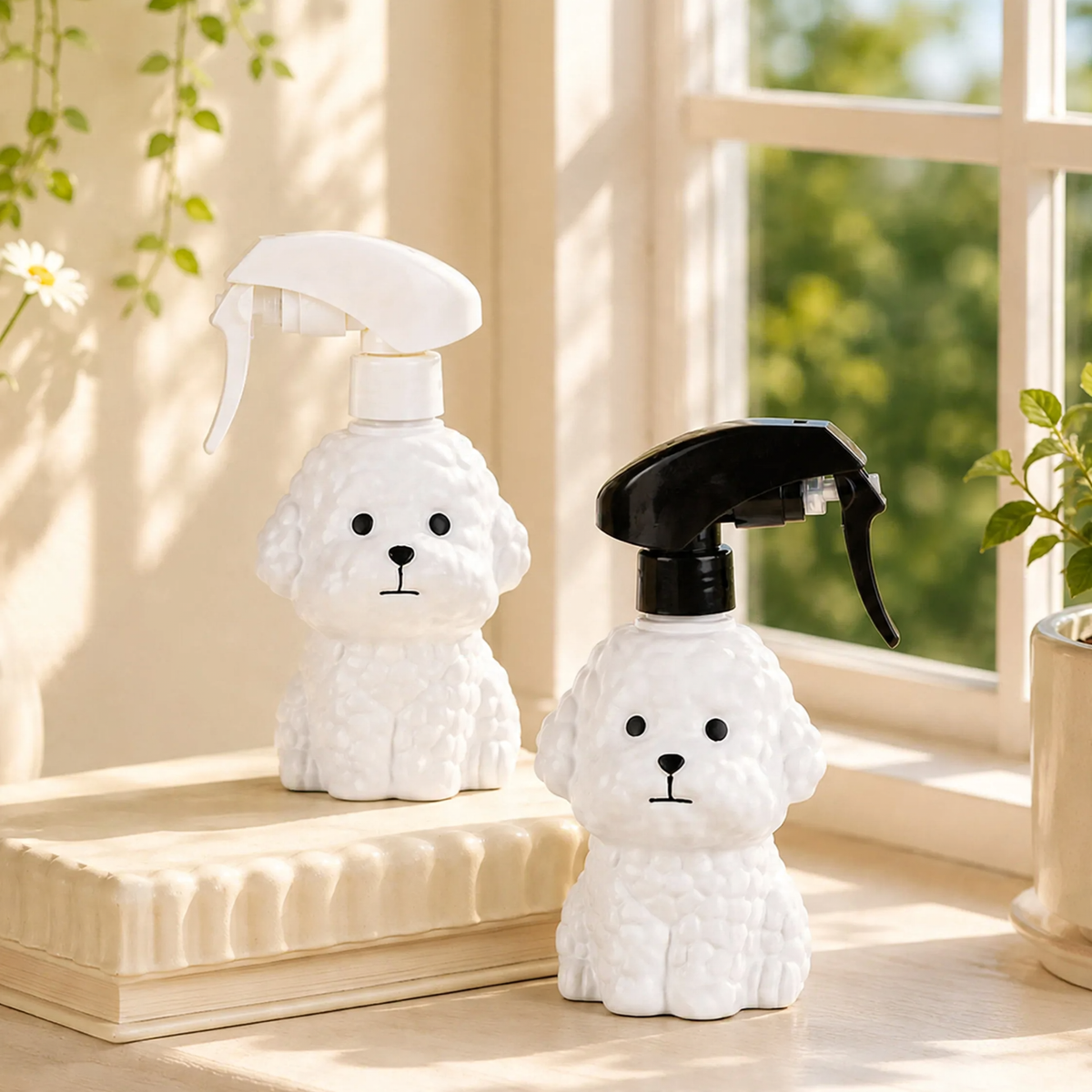 Drucksprüher für Pflanzen, Hundeform
