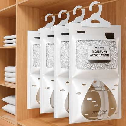 Hängender Entfeuchterbeutel für den Kleiderschrank
