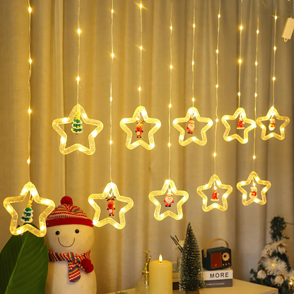 LED-Lichterkette mit Motiven, 3 m, fernbedienbar