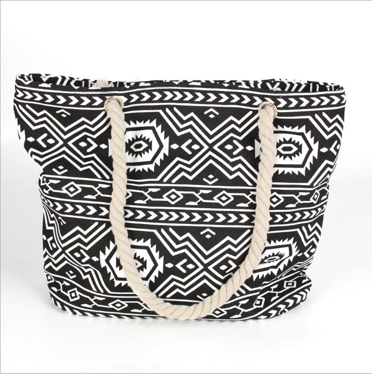 Strandtasche mit Ethnischem Muster Brehn