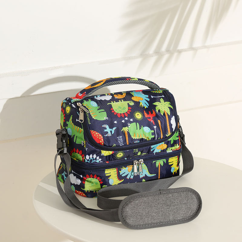 Isolierte Mehrfach-Fach Lunch-Tasche