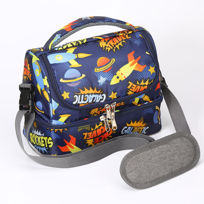 Isolierte Mehrfach-Fach Lunch-Tasche