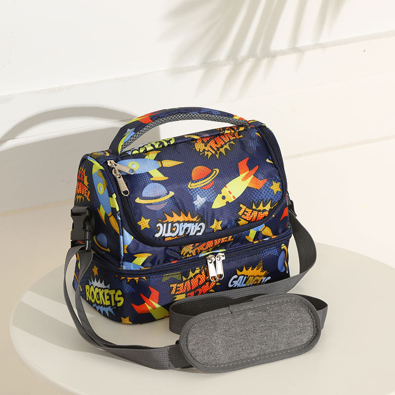 Isolierte Mehrfach-Fach Lunch-Tasche