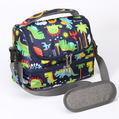 Isolierte Mehrfach-Fach Lunch-Tasche