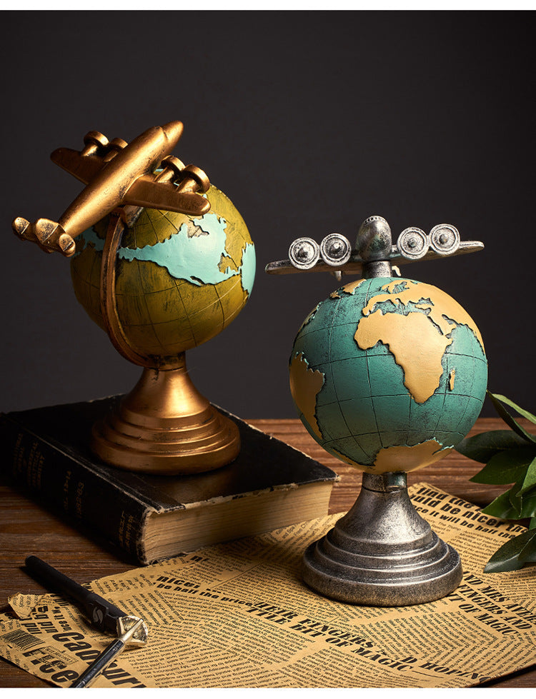 Retro Globe Clock | Brehn