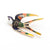 Emaillierte Vogel Brosche Brehn