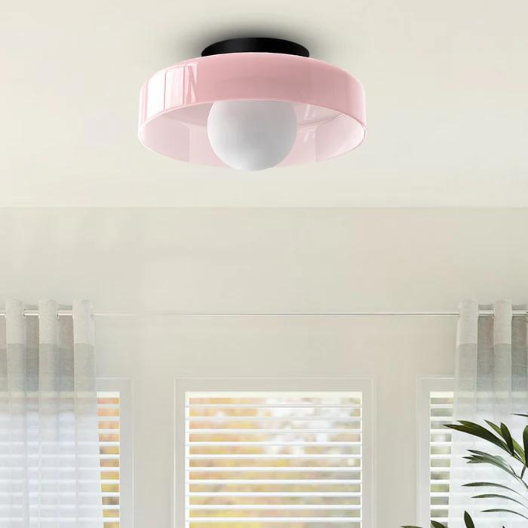 Runde Deckenlampe mit stilvoller Funktionalität - LumiSphere | Brehn