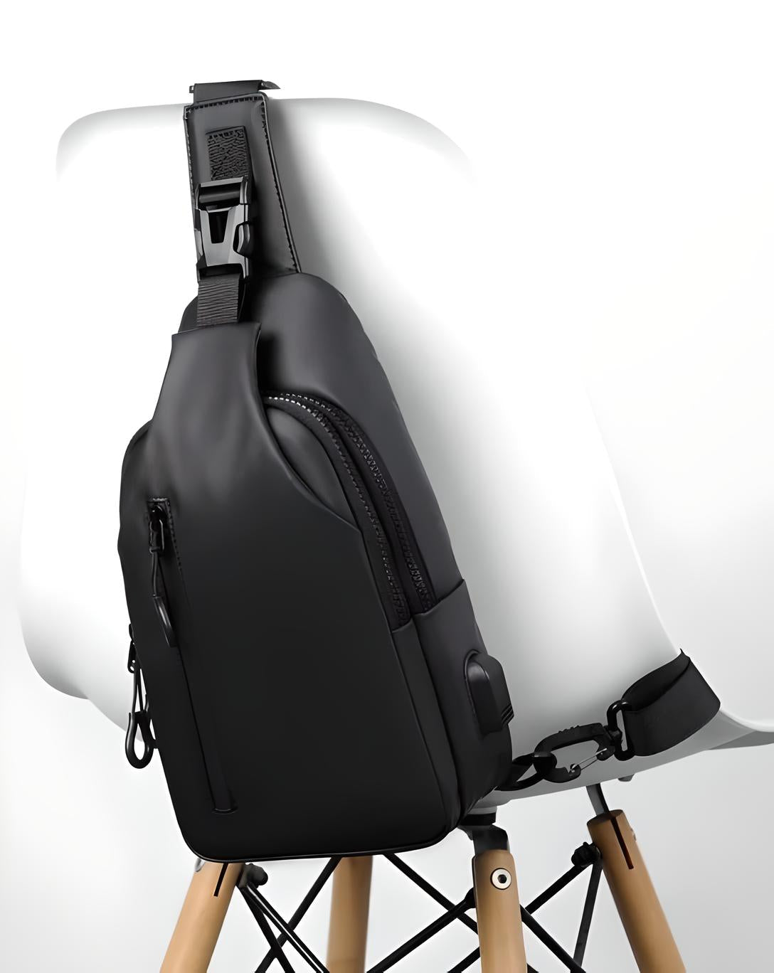 Brehn | AquaGuard Luxe Schultertasche | Wasserdichtes und diebstahlsicheres Design für einen sicheren Stil