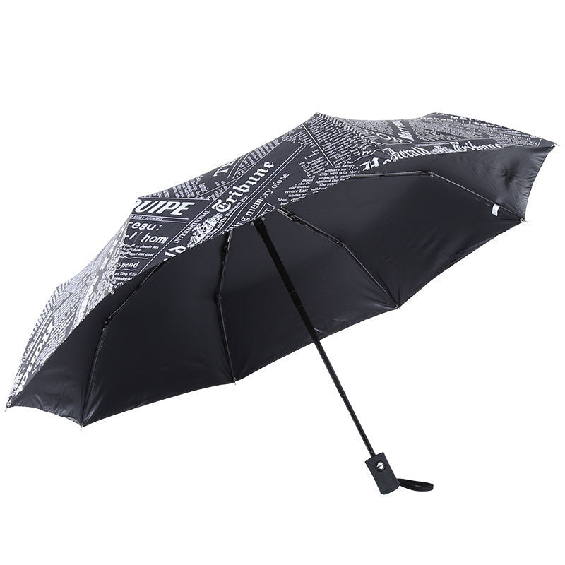 Damen Designer Regenschirm mit innovativem Faltmechanismus Brehn