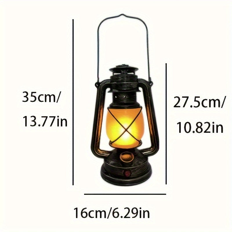 RetroGlow Laterne – Vintage LED Laterne mit Flammenlichteffekt | Brehn