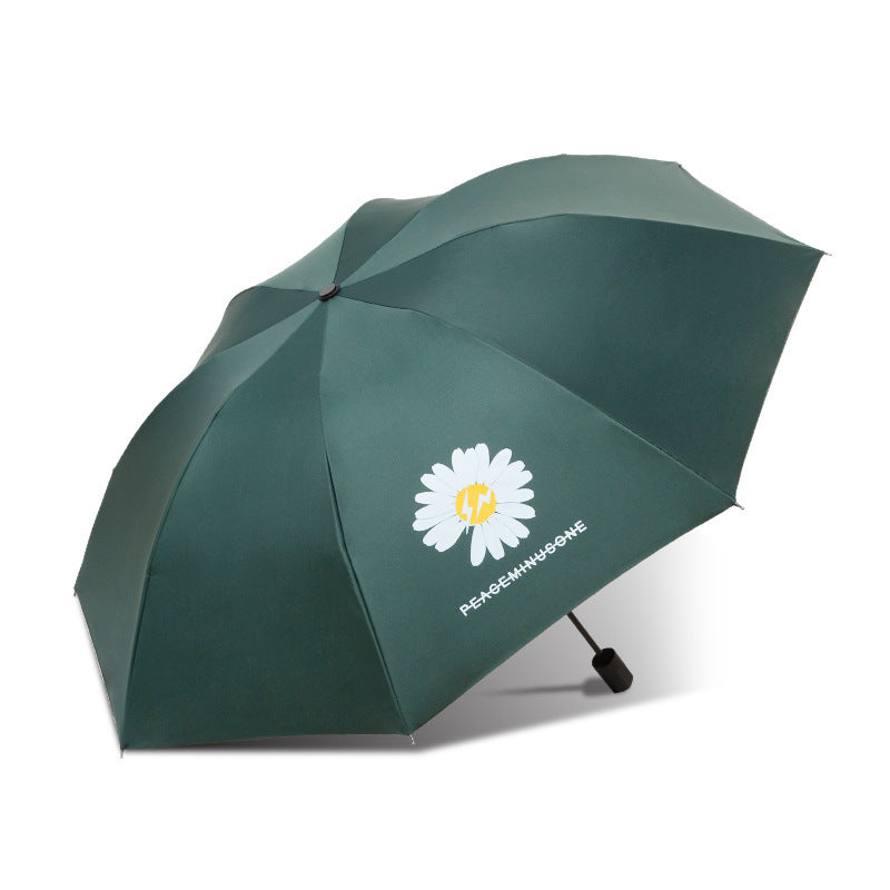 Damen Faltbarer Regenschirm mit floralem Design Brehn