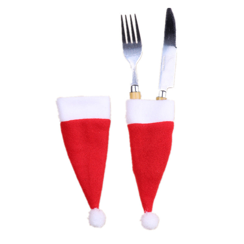 Festlicher Weihnachtsmann-Hut aus Filz Brehn
