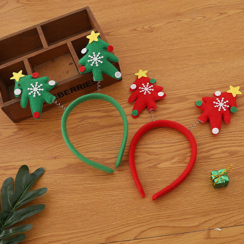 Festliche Weihnachtsbaum-Haarspange Brehn