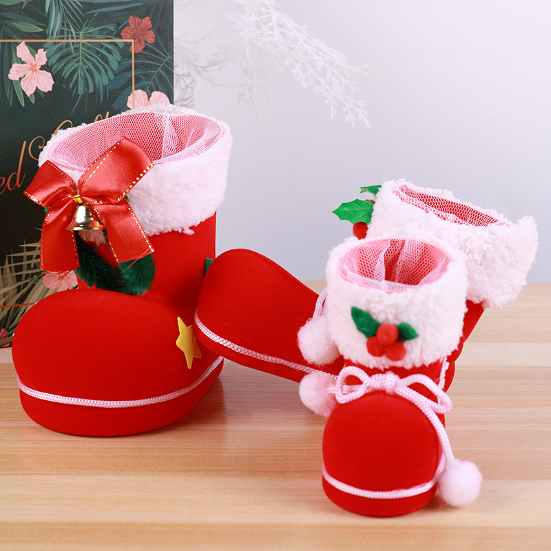 Dekorativer Mini Weihnachtsstiefel Brehn
