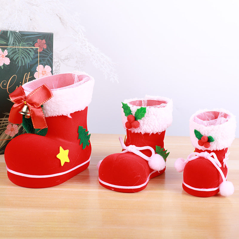 Dekorativer Mini Weihnachtsstiefel Brehn