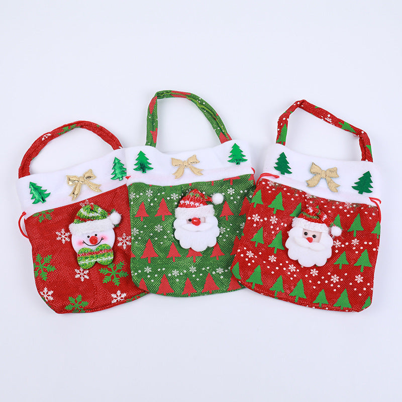 Festliche Weihnachtsgeschenktasche Brehn