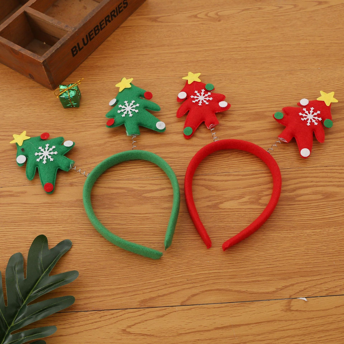 Festliche Weihnachtsbaum-Haarspange Brehn