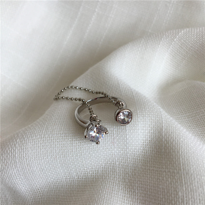 Elegante von Schmetterlingen inspirierte verstellbare Ring Brehn
