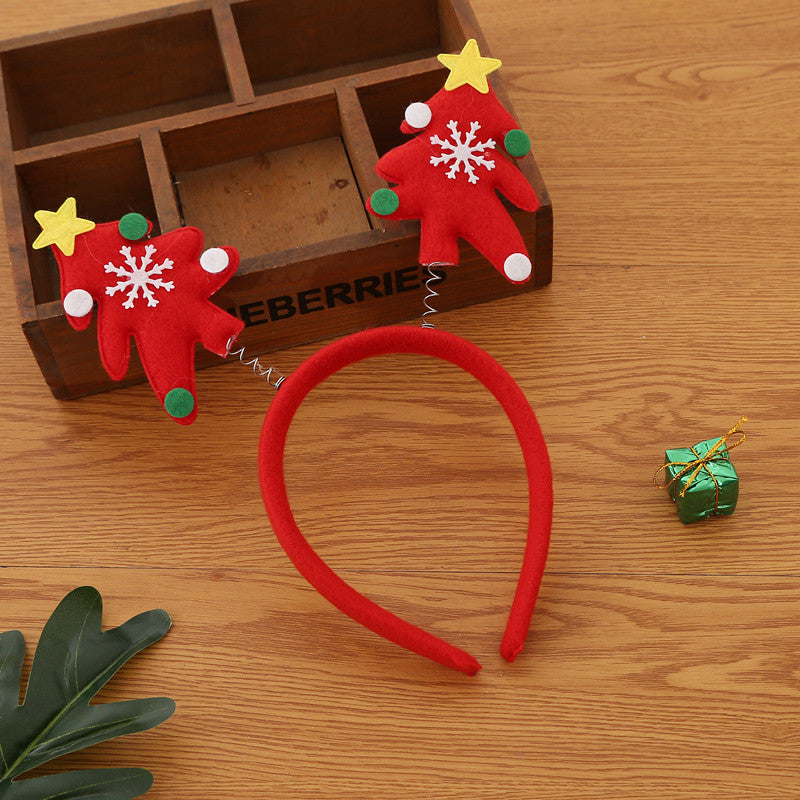 Festliche Weihnachtsbaum-Haarspange Brehn