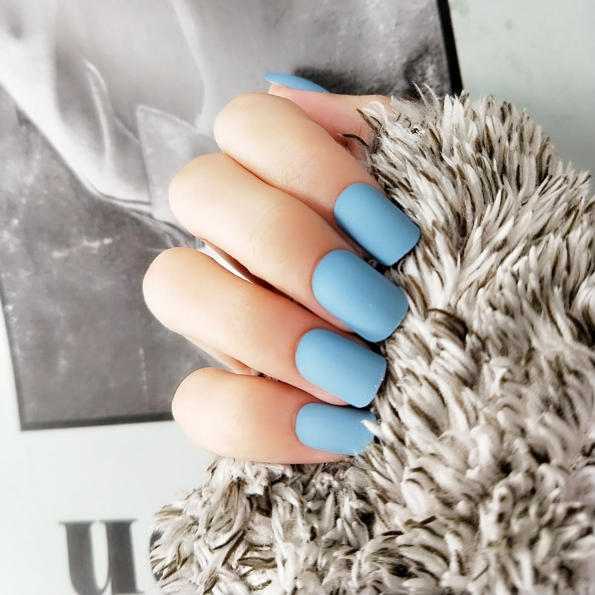 Matt Finish Press-On Nagelset