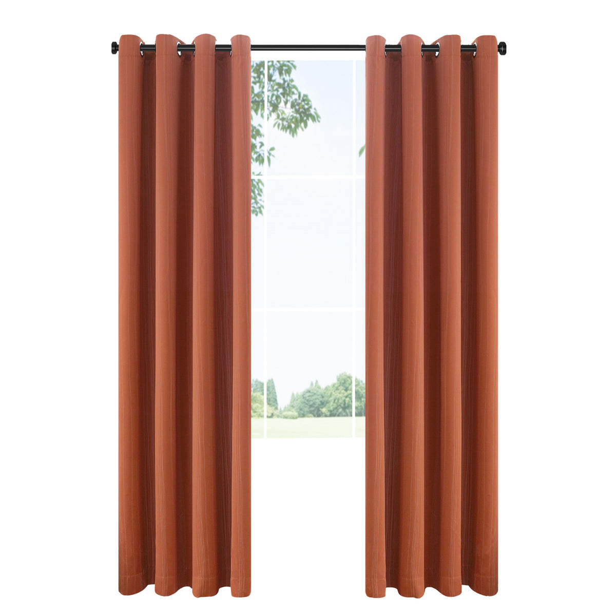 Bettwäsche-Set aus Baumwollsatin mit feinem Streifen‑Satinfinish Brehn