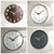 Wanduhr im modernen Holzdesign Brehn