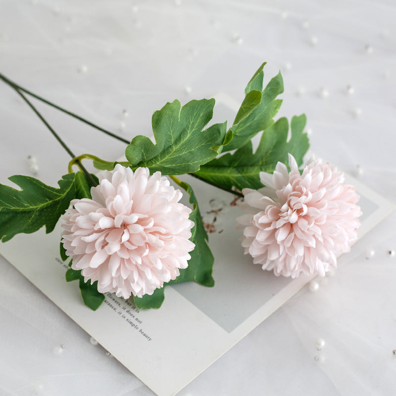 Lebensechte Chrysant Blumenstiel