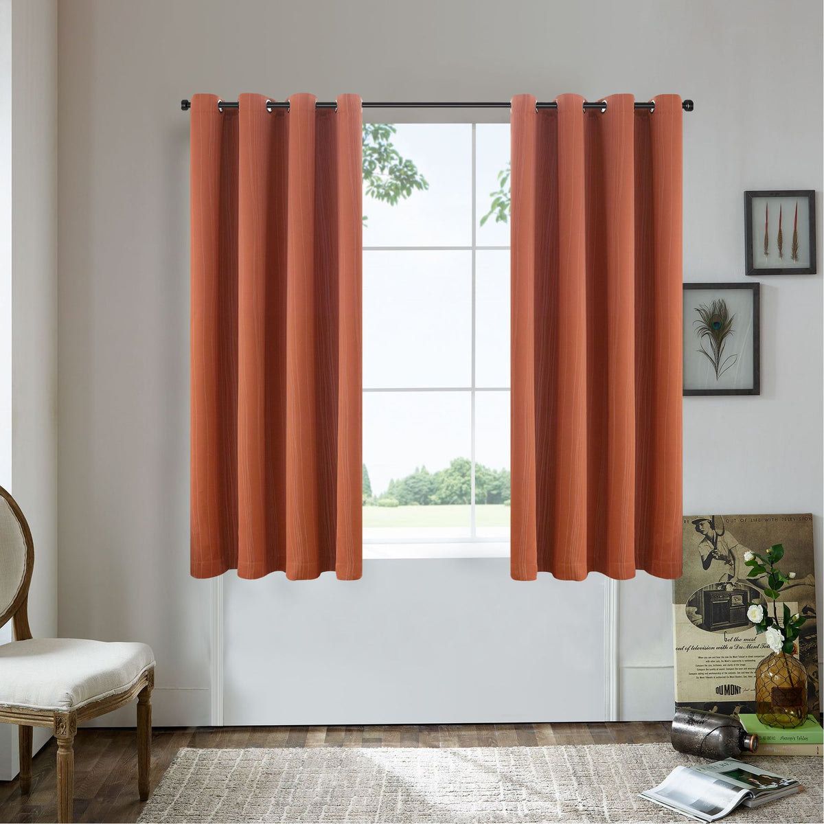 Bettwäsche-Set aus Baumwollsatin mit feinem Streifen‑Satinfinish Brehn