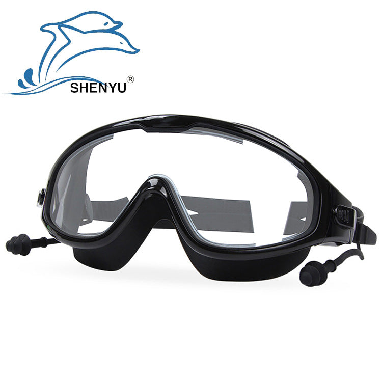 Schnorchelbrille mit Umfassendem Sichtfeld und Bequemen Silikon-Details Brehn
