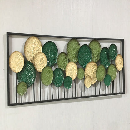 Dekoratives Metallblatt-Wandkunstpanel Brehn