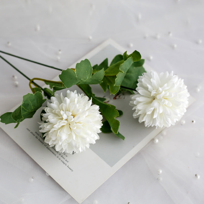 Lebensechte Chrysant Blumenstiel