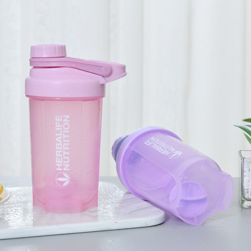 Unisex Shakerflasche mit Mixer-Ball für Fitness- und Protein-Getränke Brehn