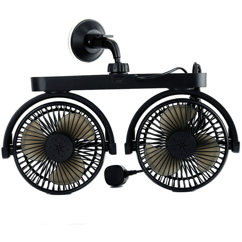 Dual-Head Saugnapf Auto Kühlventilator Brehn