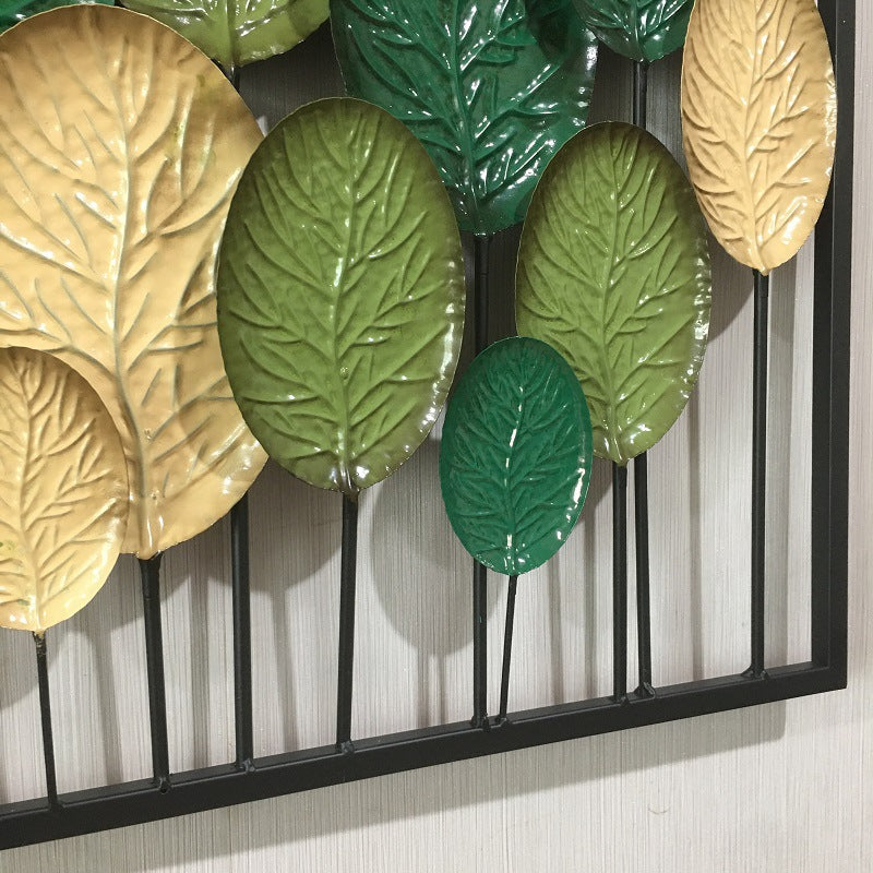 Dekoratives Metallblatt-Wandkunstpanel Brehn