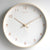 Brehn | Schlichte analoge Massivholz-Wanduhr für Zuhause – zeitlos und elegant!