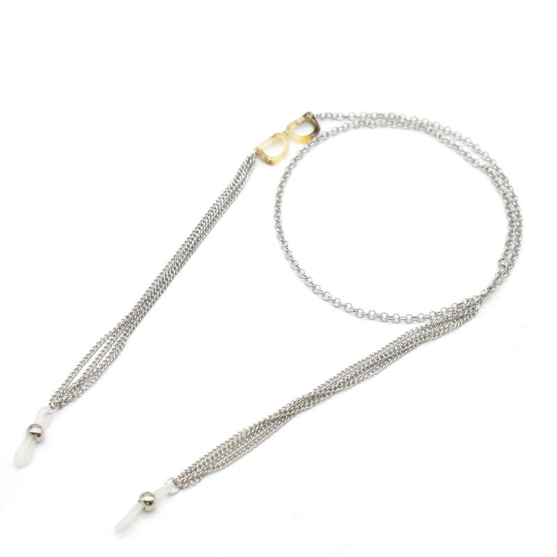 Stylischer Multi-Chain Brillenhalter Brehn