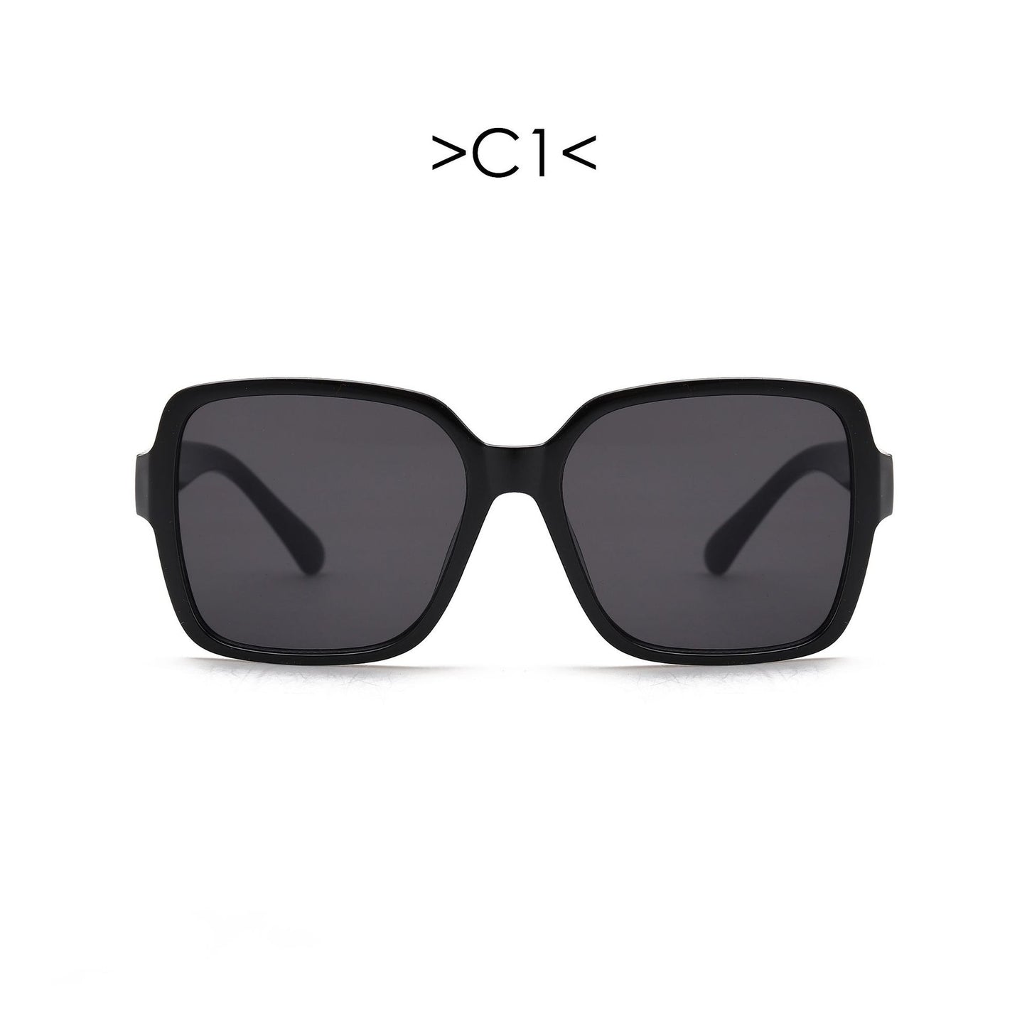 Damen oversized Sonnenbrille mit geometrischem Design Brehn