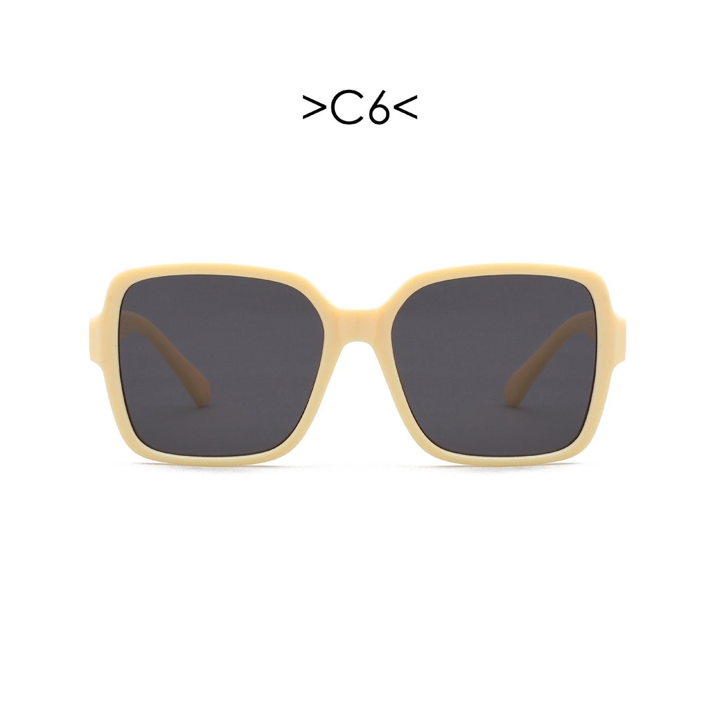 Damen oversized Sonnenbrille mit geometrischem Design Brehn
