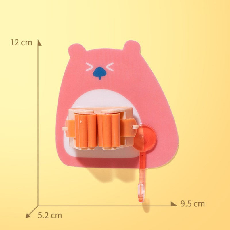 Einzelner Cartoon-Mopp-Halter | Brehn
