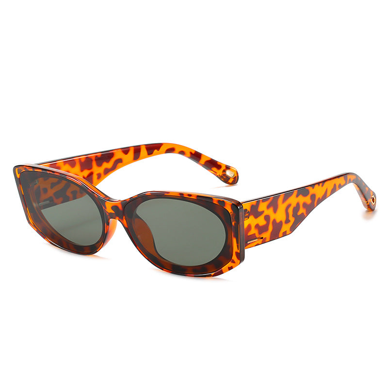 Transparente Übergroße Sonnenbrille Brehn